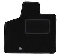 Wielganizator Alfombrilla para el Conductor, Apta para: Lancia Voyager Minivan (2008 - 2016), Alfombrilla para el Lado del Conductor, Terciopelo
