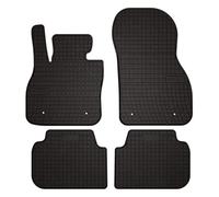 Wielganizator Alfombrillas de Coche de Goma a Medida, compatibles con Mini Clubman R55 (2006-2014) Ajuste preciso, Antideslizante - Alfombra de Suelo 4 Piezas - Negro