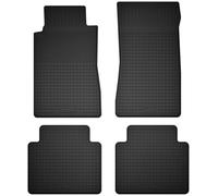 Wielganizator Alfombrillas de Coche de Goma a Medida, compatibles con Nissan Patrol Y61 GU GR (1998-2004) Campo, Juego de 4 Piezas, Mejor Ajuste Que Las Alfombrillas universales, Color Negro