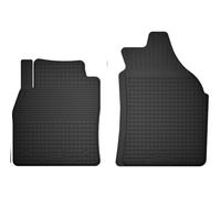 Wielganizator Alfombrillas de Coche de Goma a Medida, compatibles con Peugeot 5008 II (2017) Crossover | Juego de 2 Piezas, Solo Delanteras, Mejor Ajuste Que Las Alfombrillas universales, Color Negro