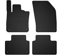 Wielganizator Alfombrillas de Coche de Goma a Medida, compatibles con Volvo V60 II (2018-) Combo Negras a Medida Ajuste óptimo
