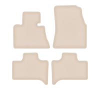 Wielganizator Alfombrillas de Coche de Terciopelo a Medida, compatibles con BMW X5 E53 2WD (1999-2006), 4 Piezas