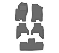 Wielganizator Alfombrillas de Coche de Terciopelo a Medida, compatibles con Nissan Pathfinder 7 plazas (Antes del rediseño) (2005-2010)