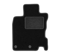 Wielganizator Alfombrillas de Coche de Terciopelo a Medida, compatibles con Nissan Qashqai II J11 Crossover (2013), Alfombrilla para el Lado del Conductor, Terciopelo
