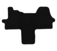 Wielganizator Alfombrillas de Coche de Terciopelo a Medida, compatibles con Peugeot Boxer III (2014 -) - Calidad: básica | Ajuste preciso, Antideslizante - 2 Piezas - Negro
