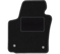 Wielganizator Alfombrillas de Coche de Terciopelo a Medida, compatibles con Seat Leon II Hatchback (2005 - 2012), Alfombrilla para el Lado del Conductor, Terciopelo