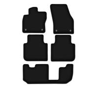 Wielganizator Alfombrillas de Coche de Terciopelo a Medida, compatibles con Skoda Kodiaq 7 plazas (2016-)