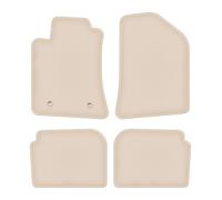 Wielganizator Alfombrillas de Coche de Terciopelo a Medida, compatibles con Toyota Avensis II T25 Estate, liftback, sedán (2003-2009), 4 Piezas
