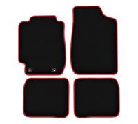 Wielganizator Alfombrillas de Coche de Terciopelo a Medida, compatibles con Toyota Corolla E10 (1992-1997) Hatchback, Sedan; Juego de 4 Alfombrillas de Coche