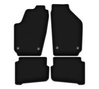 Wielganizator Alfombrillas de Coche de Terciopelo a Medida, compatibles con Volkswagen Polo IV 9N Hatchback (2001-2009)