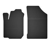 Wielganizator Alfombrillas de goma delanteras aptas para Chevrolet Epica (2006 - 2012) Sedán, juego de 2 piezas, solo delanteras, mejor ajuste que las alfombrillas universales, color negro