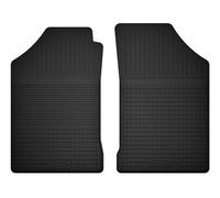 Wielganizator Alfombrillas de goma delanteras aptas para Nissan Micra K11 (1992 - 2003) Hatchback | Juego de 2 piezas, solo delanteras, mejor ajuste que las alfombrillas universales, color negro
