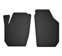 Wielganizator Alfombrillas de goma delanteras aptas para Toyota Hilux VII N25 N2 (2006 - 2015), juego de 2 piezas, solo delanteras, mejor ajuste que las alfombrillas universales, color negro