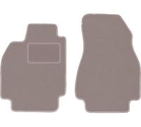 Wielganizator Alfombrillas Delanteras de Terciopelo compatibles con Renault Megane II CC Coupé, Convertible 2003-2010 Terciopelo Beige 4 Juegos Delanteros