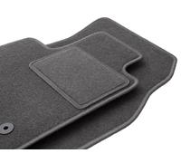 Wielganizator Alfombrillas Delanteras de Terciopelo Grafito diseñadas para: Mercedes Vito II W639 (2003-2014) Alfombrillas de Coche en Grafito Juego de 2 Piezas Perfectamente adaptadas