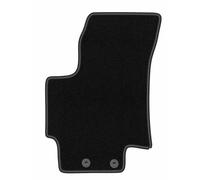 Wielganizator Basic Alfombrilla Conductor de moqueta Compatible con Kia Rio II DE Hatchback 2005-2011 - 1 Pieza, Negro