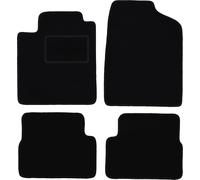 Wielganizator Carlux - Juego de Alfombrillas de Terciopelo para Toyota Celica VIII Coupé (1999-2006, 4 Piezas), Color Negro