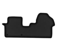 Wielganizator DURBAN Alfombra de conductor de terciopelo compatible con Opel Vivaro C de entrega a partir de 2019 - 1 unidad, negro, recubierto de goma