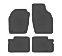 Wielganizator Durban Alfombrillas Coche de moqueta compatibles con Suzuki Wagon R+ Hatchback 1998-2010 - Juego de 4 Piezas, Grafito, Base engomada