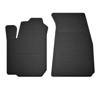 Wielganizator Juego de 2 alfombrillas de goma delanteras para Renault Clio III (2005 - 2012) Grandtour, Estate, Hatchback, 2 piezas, solo delanteras, mejor ajuste que las alfombrillas universales