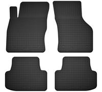 Wielganizator Juego de 4 alfombrillas de goma adecuadas para Audi A3 8Y IV (2020) Sedán, Liftback, Estate, Avant, 4 piezas, mejor ajuste que las alfombrillas universales, color negro