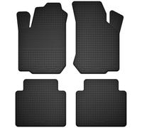 Wielganizator Juego de 4 alfombrillas de goma para Alfa Romeo 146 (1994 - 2001), color negro