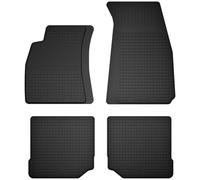Wielganizator Juego de 4 alfombrillas de goma para Audi A4 B5 (1995-1999) Saloon, Estate, Avant, mejor ajuste que las alfombrillas universales, color negro