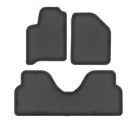 Wielganizator Juego de Alfombrillas de Terciopelo Durban para Renault Scenic I Estate (1996 - 2003), 3 Piezas
