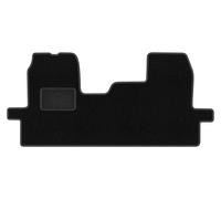 Wielganizator LUX Alfombra de conductor de terciopelo compatible con Ford Transit MK6 bus - 1 unidad, negro