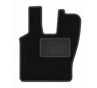Wielganizator LUX Alfombra de conductor de terciopelo compatible con Scania Serie 4 Camión 1995-2004 - 1 unidad, negro