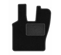 Wielganizator LUX Alfombra de conductor de terciopelo compatible con Scania Serie P. Camión a partir de 2004-1 pieza, negro