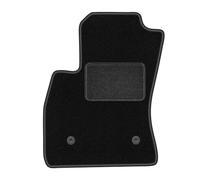 Wielganizator LUX Alfombra de terciopelo para conductor compatible con RAM ProMaster Kombivan Front 2013-1 unidad, negro