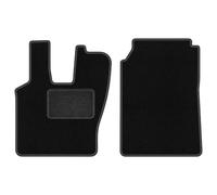 Wielganizator LUX - Juego de 2 alfombrillas de terciopelo para Scania Seria 4 Transporter 1995-2004, color negro