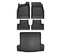 Wielganizator MotoLine Alfombrillas TPE compatibles con Chevrolet Cruze I (2008-2016), 4 + 1 Bandeja de Maletero 15029