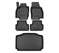 Wielganizator MotoLine Alfombrillas TPE compatibles con Seat Arona (2017-), 4 + 1 Bandeja de Maletero 27022