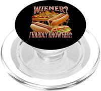 Wiener? Apenas conozco a su divertido perrito caliente Glizzy Meme Bootleg PopSockets PopGrip para MagSafe
