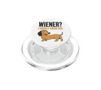 Wiener Apenas conozco a su Perro Salchicha Divertido PopSockets PopGrip para MagSafe