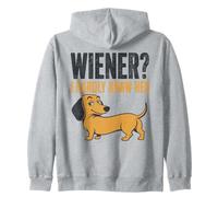 Wiener Apenas conozco a su Perro Salchicha Divertido Sudadera con Capucha