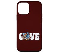Wiener Dog In Snowflake Winter Pajamas I Love My Dachshund Carcasa para iPhone 12 Mini