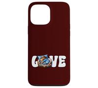 Wiener Dog In Snowflake Winter Pajamas I Love My Dachshund Carcasa para iPhone 13 Pro MAX