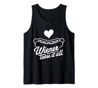 Wiener lo lleva todo diseño Camiseta sin Mangas