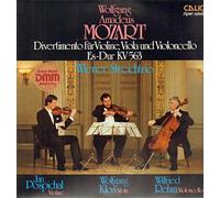Wiener Streichtrio - Mozart: Divertimento Für Violine, Viola Und Violoncello Es-dur Kv 563