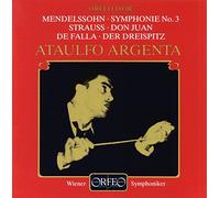 Wiener Symphoniker/Argenta - MENDELSSOHN:SYMPHONY NO. 3