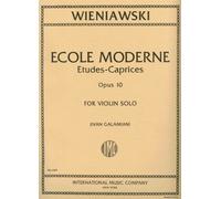 WIENIAWSKI - Escuela Moderna Op.10 para Violin (Galamian)
