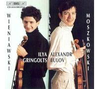 Wieniawski: Etudes-Caprices Op18; Moszkowski: Suite for violins & piano in Gm