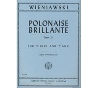 WIENIAWSKI - Polonesa Brillante Op.21 nº 2 en La Mayor para Violin y Piano (Francescatti)