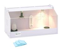 Wiesenfield Caja para criar pollitos con hasta 36 °C y unas dimensiones de 78 x 40 x 42 cm Caja para cría de pollitos Contenedor de cría para pollitos Caja para criar pollos