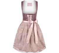 Wiesnwuid Dirndl Loredana Vestido, Berenjena, 36 Mujeres