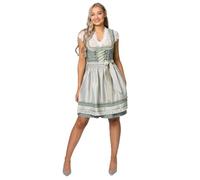 Wiesnwuid Dirndl Ruby Vestido, Salvia, 38 Mujeres