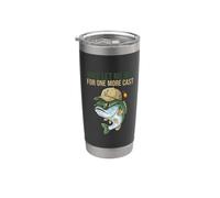 Wife Let Me Out Humor Bass Dad Funny Fishing Quote Broma Reel Vaso térmico de acero inoxidable de doble pared